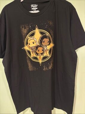 Funko Black Captain Marvel Trio Graphic Tee